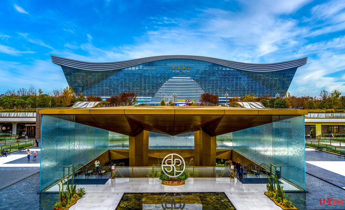 ▲成都环球中心 摄影：马川江