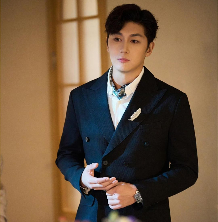 史元庭此前参加综艺拍摄的现场照