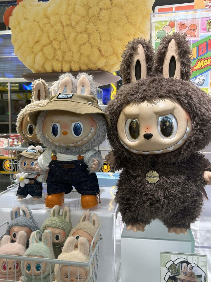 店里的Labubu仅为样品，DoNews摄