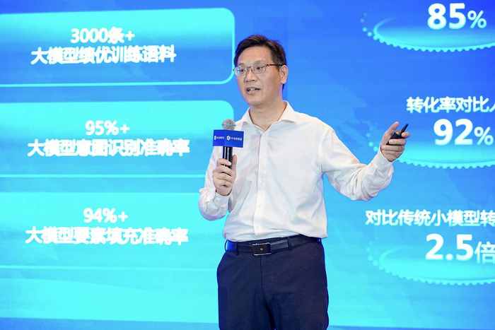 喻友平认为垂类大模型的本质是智能化解决方案