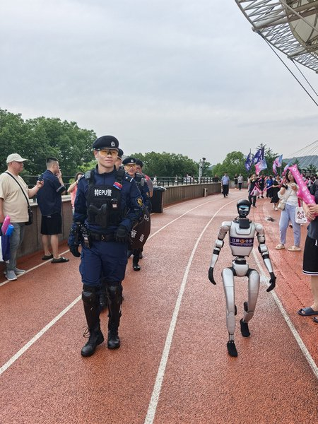 巡逻中的机器人