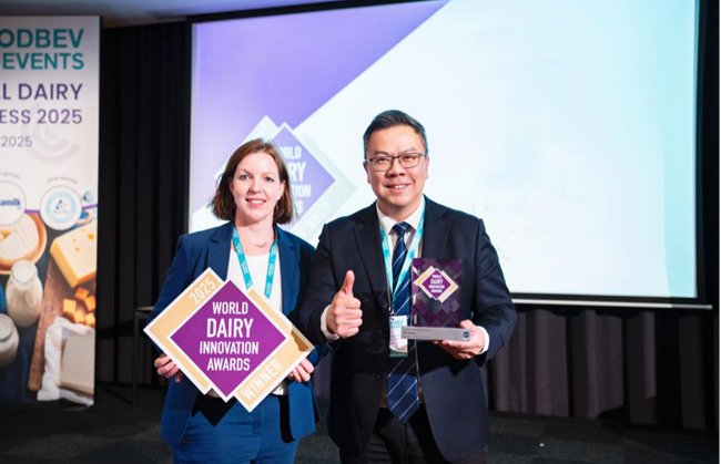 伊利斩获四项世界乳品创新奖
