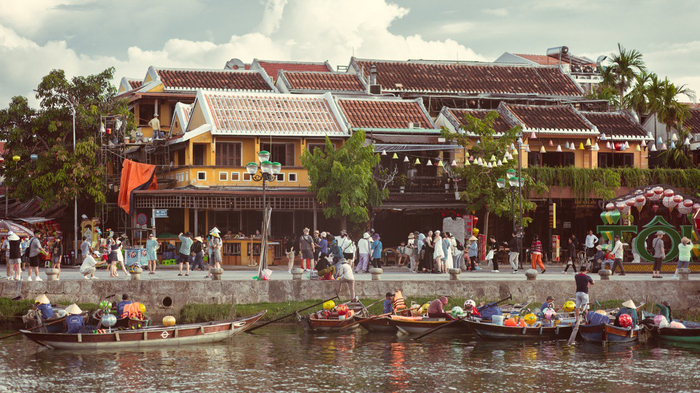 越南会安河畔 图片来源：图虫创意