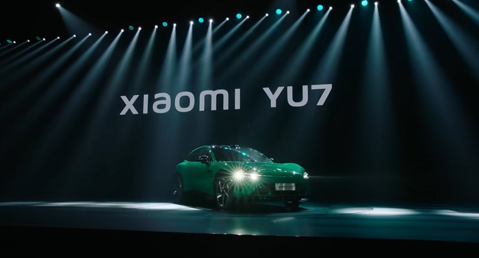 ▲小米YU7外观