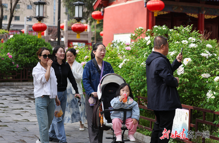 游客畅游天水。（资料图）