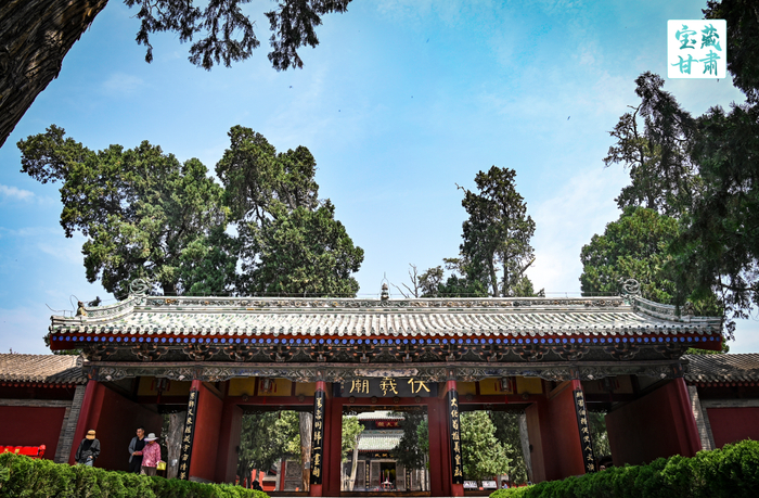 伏羲庙。新甘肃·甘肃日报记者郁婕/摄