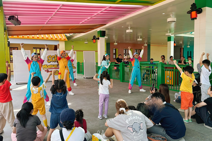 悟空小侠英雄学院现场表演（李一帆 摄）