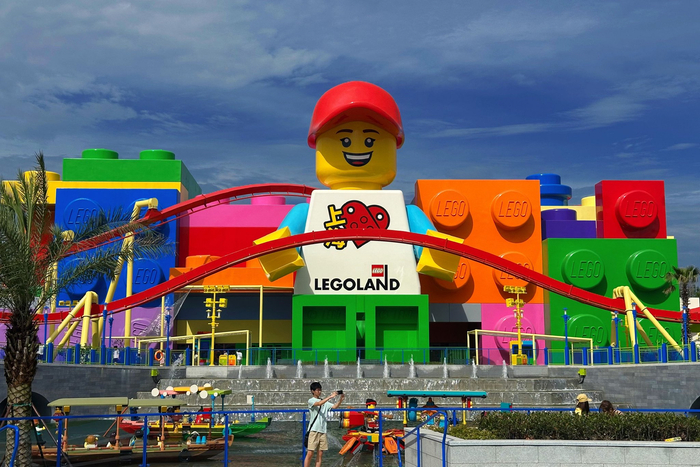 乐高人仔模型（李一帆 摄）