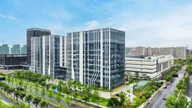 位于“中国视谷”窗口园区的云尖信息总部基地 图源:杭州市“中国视谷”专项工作组