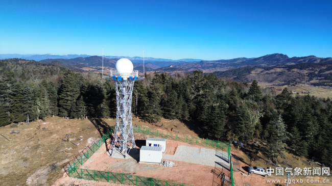 图为维西X波段天气雷达站 云南省气象局 供图