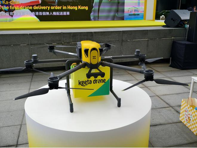 美团外卖无人机，图源：字母榜