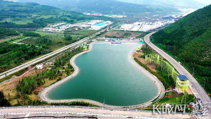 如意水岸乐园航拍图。长城网·冀云客户端记者 席晓宇 摄