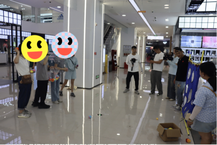▲ 勇闯“投缘大作战”游戏关