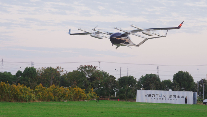 御风未来M1（大型载人垂直起降飞行器） 图片来源：企业供图