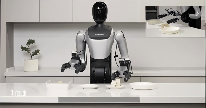 集成触觉感知，抓取豆腐等易碎物