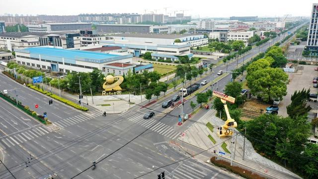 位于宝山的上海机器人产业园。 蒋迪雯摄