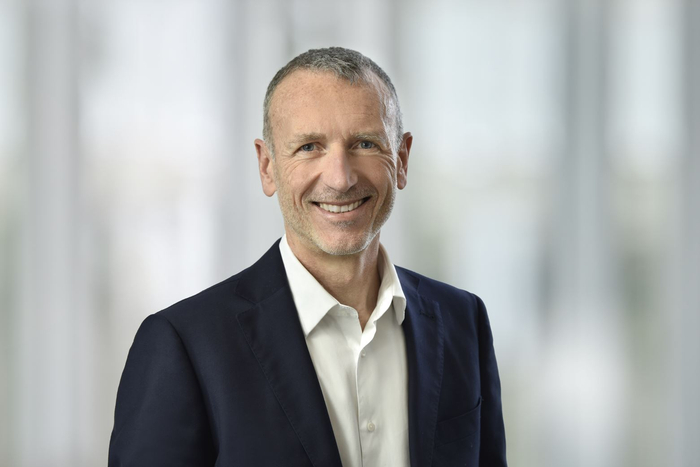 图为国际可持续准则理事会主席范易谋（Emmanuel Faber）