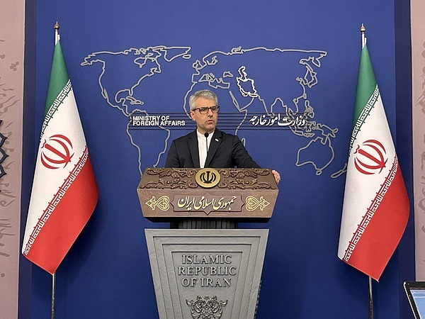 △伊朗外交部发言人巴加埃（资料图）