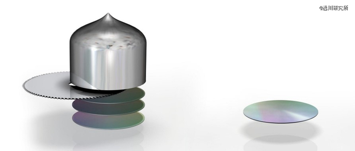 晶锭的“切片”过程