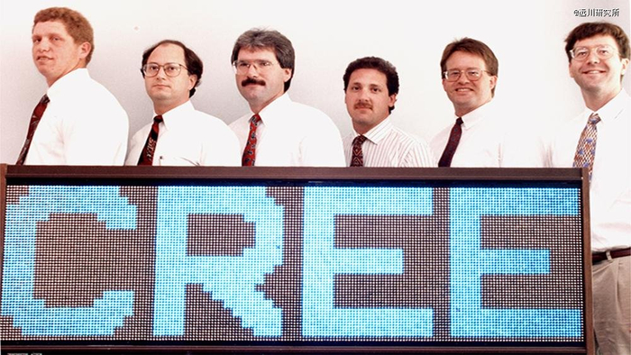 CREE创始团队与基于碳化硅的蓝光LED