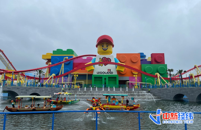 上海乐高乐园度假区的乐高创想世界 中新经纬 郑艺佳摄