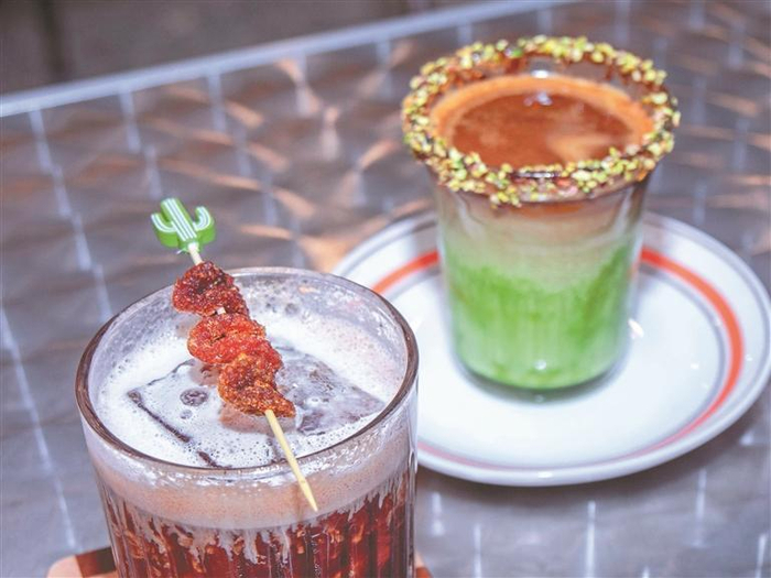 刺梨和开心果咖啡。贵州日报天眼新闻记者 余军 摄