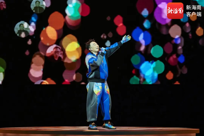 陈奕迅FEAR AND DREAMS世界巡回演唱会海口站现场。 海口市旅文局供图