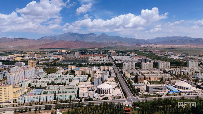 乌恰县航拍（央广网发  刘剑忠  摄）