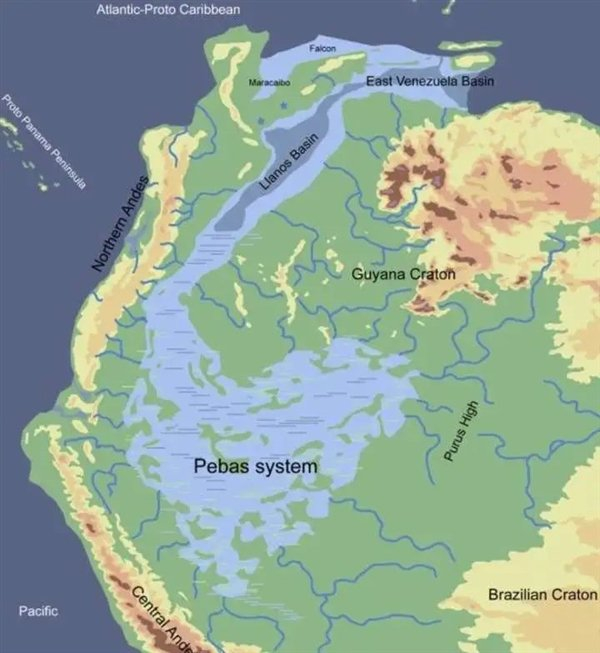 △ 古代佩巴斯湖