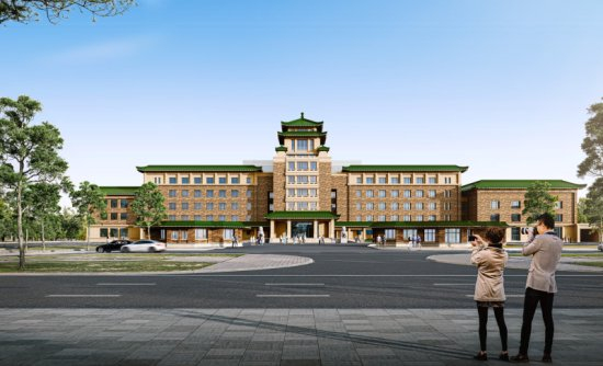图为长春历史文化博物馆效果图