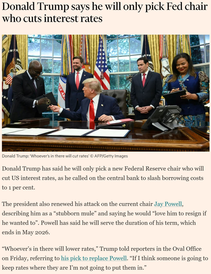 △英国《金融时报》报道截图