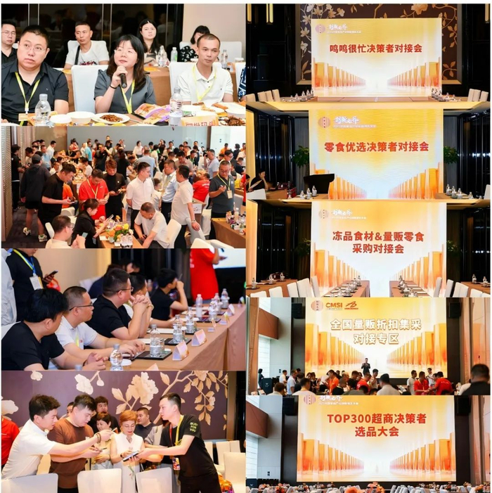 在对接会现场厂商正在认真洽谈交流