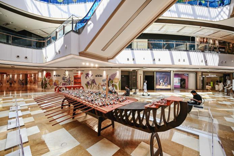 竹川宣彰作品《大知时代的航舟》。兴业太古汇供图