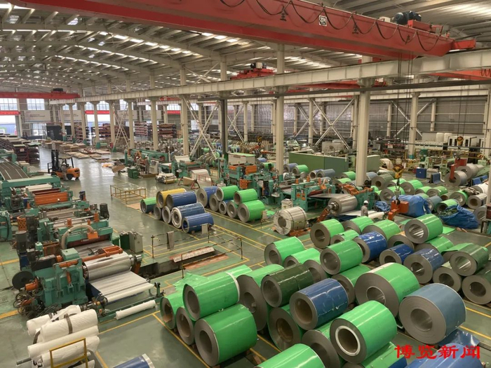 图为山东新世纪不锈钢集团新优特装备制造产业园