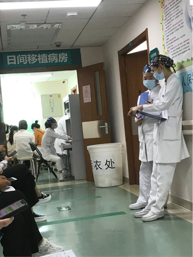 某医院辅助生殖日间移植病房照片，图片由嘉宾赖立里提供。