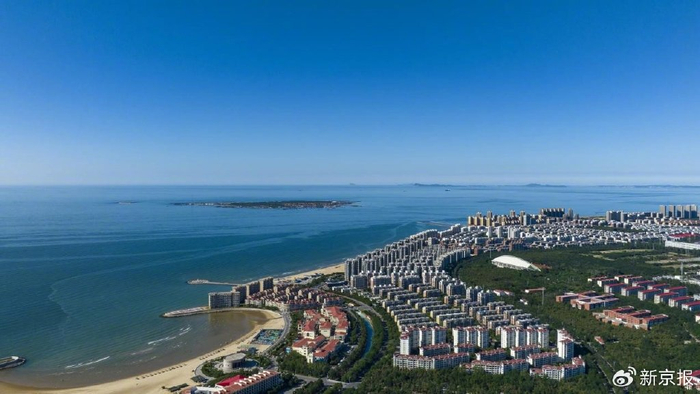 位于渤海湾南岸的龙口市。受访者供图