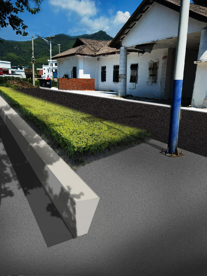 图为贺州市平桂矿区管理处路花矿区桥西生活区城镇老旧小区改造前后对比效果图。