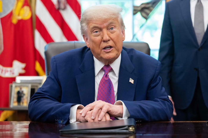 △美国总统特朗普（资料图）