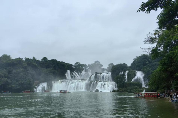 中越德天（板约）瀑布跨境旅游合作区｜记者 王若溪 摄