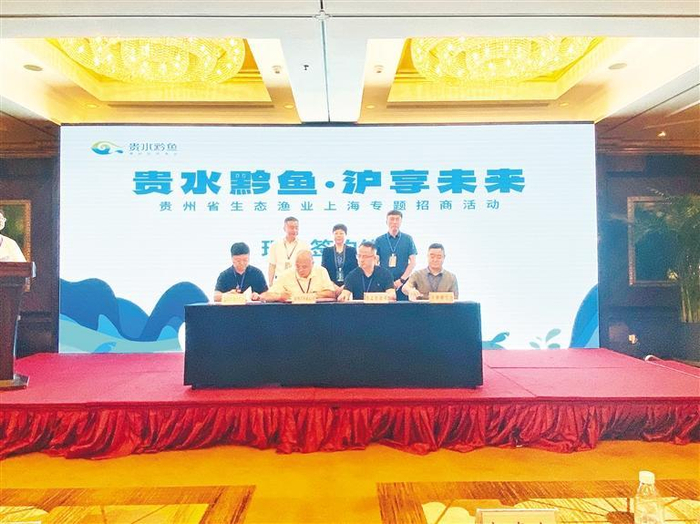 签约现场。 杨静 摄