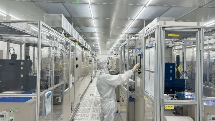 （图为微容科技产线。受访者供图）