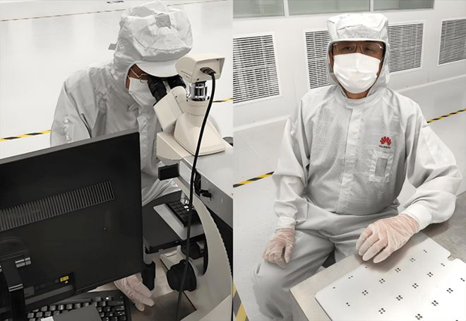 在产线上工作 图源：《华为人》