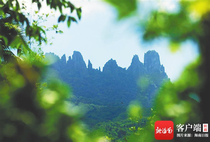 七仙岭风光。海南日报记者 宋国强 摄
