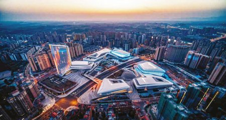 简阳市文化体育中心。受访者供图