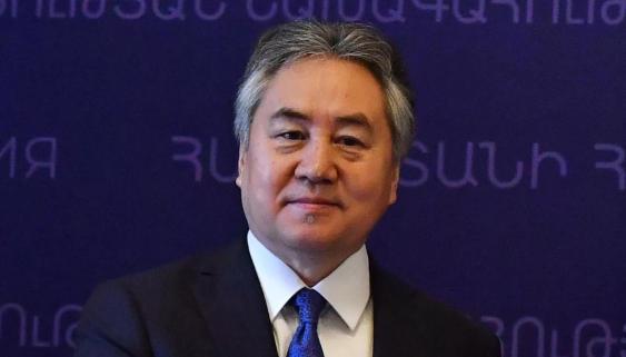 △吉尔吉斯斯坦外长库鲁巴耶夫（资料图）