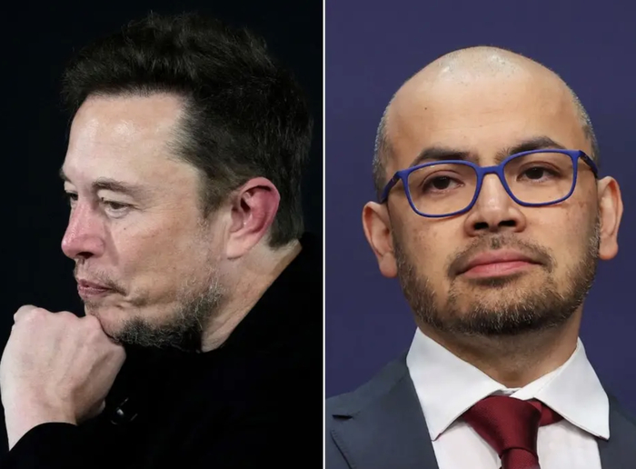 ▲马斯克（左）和哈萨比斯（右）