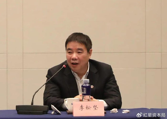 图为李松坚 截图自“明园集团”公众号