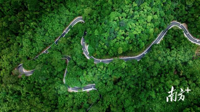 环南昆山—罗浮山引领区218公里最美旅游公路。