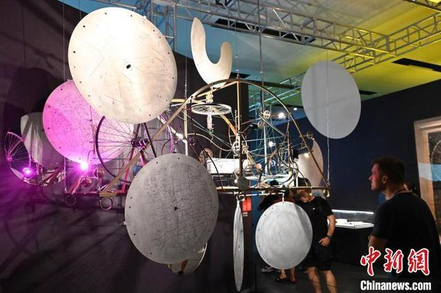 展览现场。中新社记者 田雨昊 摄