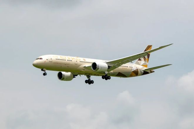 波音787-900，资料图（图文无关）。图源：视觉中国